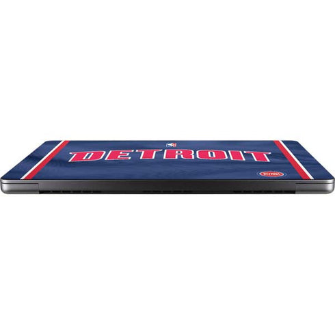 NBA Detroit Pistons Jersey MacBook Pro 14in (2021-24) Skin
