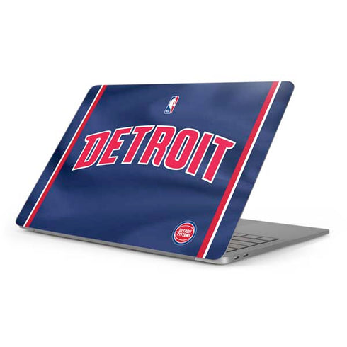 NBA Detroit Pistons Jersey Apple MacBook Pro 16-inch Skin