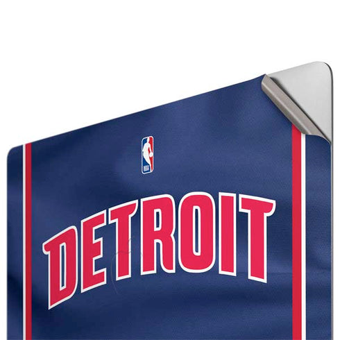 NBA Detroit Pistons Jersey Apple MacBook Pro 16-inch Skin
