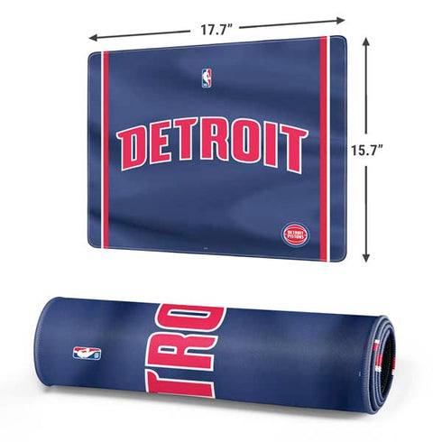 NBA Detroit Pistons Jersey Gaming Mouse Pad