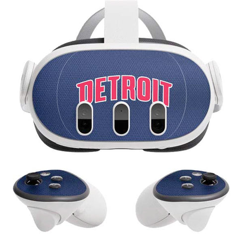 NBA Detroit Pistons Jersey Meta Quest 3 Skin