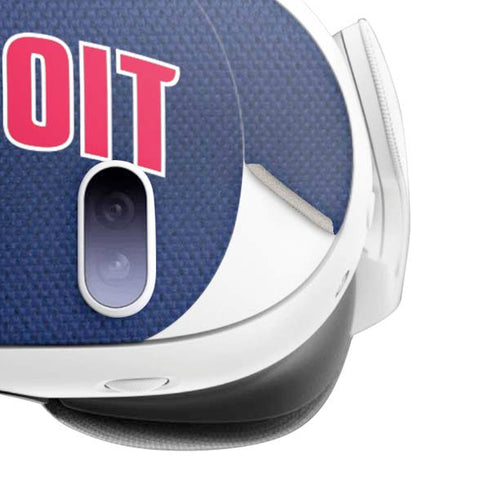 NBA Detroit Pistons Jersey Meta Quest 3 Skin