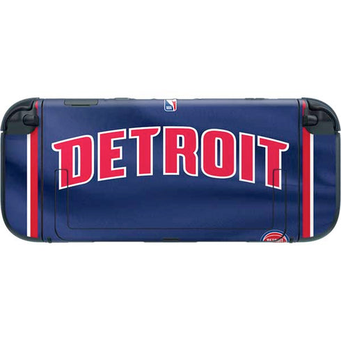NBA Detroit Pistons Jersey Nintendo Switch 2 (2025) with Joy-Con Skin
