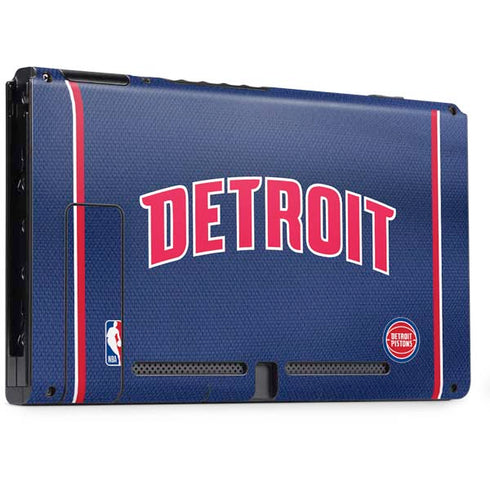 NBA Detroit Pistons Jersey Nintendo Switch Bundle Skin
