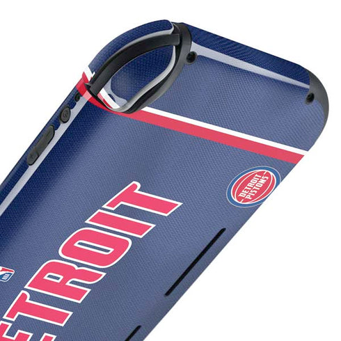 NBA Detroit Pistons Jersey Nintendo Switch Lite Skin