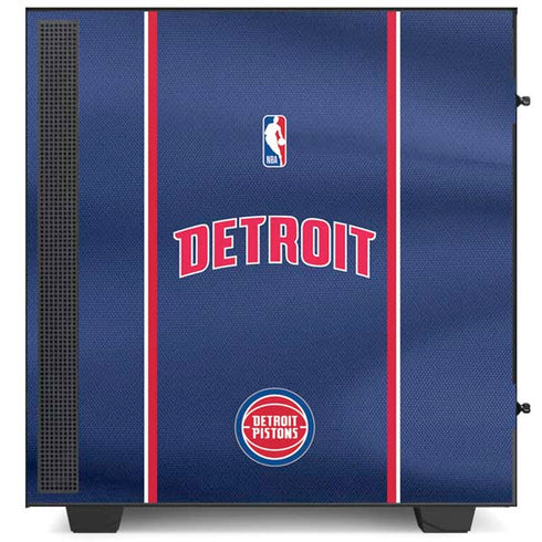 NBA Detroit Pistons Jersey NZXT H510 Compact ATX Mid-Tower Case Skin