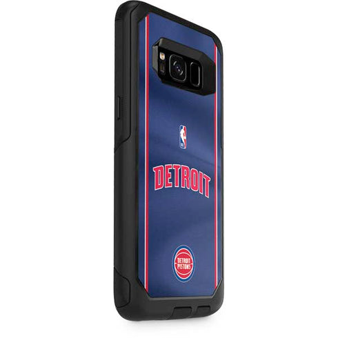 NBA Detroit Pistons Jersey Otterbox Commuter Galaxy Skin