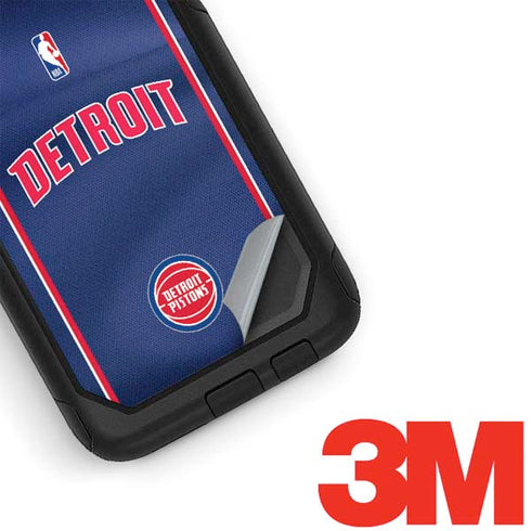 NBA Detroit Pistons Jersey Otterbox Commuter Galaxy Skin