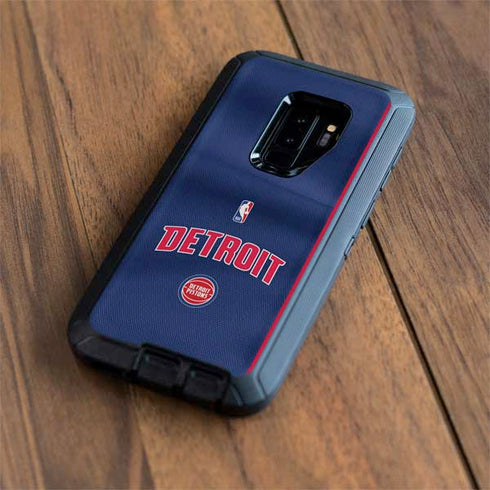 NBA Detroit Pistons Jersey Otterbox Defender Galaxy Skin