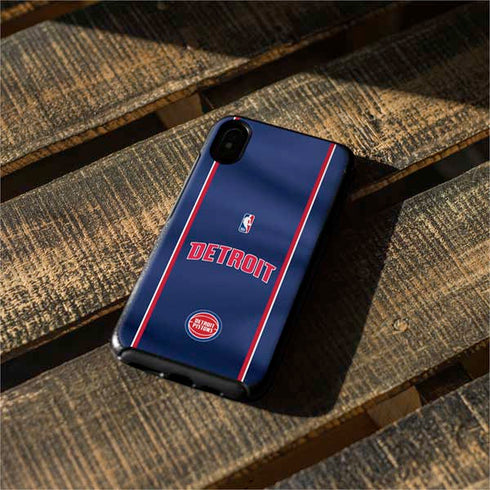 NBA Detroit Pistons Jersey Otterbox Symmetry iPhone Skin