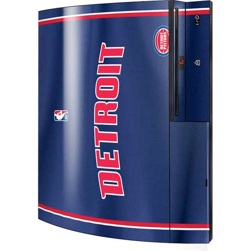 NBA Detroit Pistons Jersey Playstation 3 & PS3 Skin