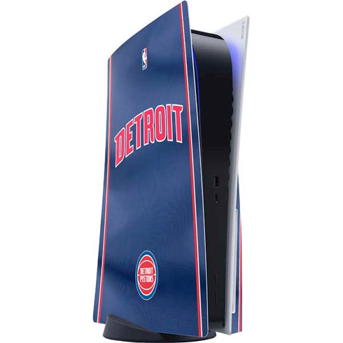 NBA Detroit Pistons Jersey PlayStation PS5 Skins