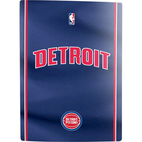 NBA Detroit Pistons Jersey PS5 Digital Edition Console Skin