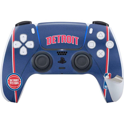 NBA Detroit Pistons Jersey PS5 Pro Bundle Skin
