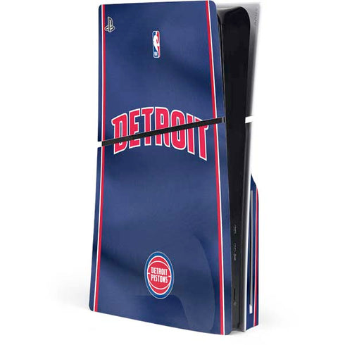 NBA Detroit Pistons Jersey PlayStation PS5 Skins