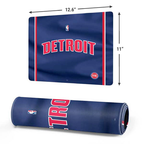 NBA Detroit Pistons Jersey Gaming Mouse Pad