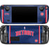 NBA Detroit Pistons Jersey Steam Deck Handheld Gaming Computer OLED Skin