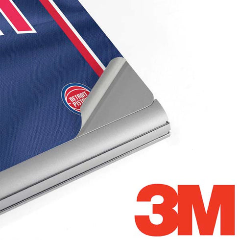 NBA Detroit Pistons Jersey Surface Book 2 13.5in Skin
