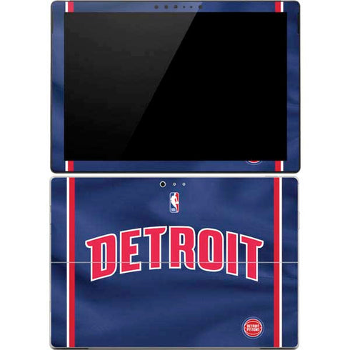 NBA Detroit Pistons Jersey Surface Pro 4 Skin