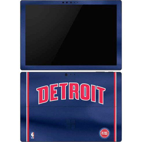 NBA Detroit Pistons Jersey Surface Pro 6 Skin