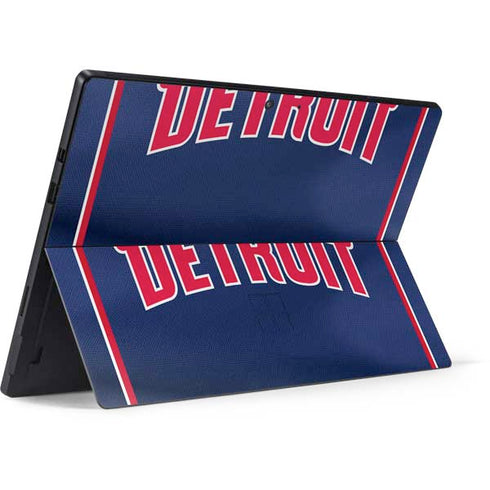 NBA Detroit Pistons Jersey Surface Pro 7 Skin