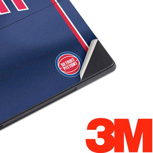 NBA Detroit Pistons Jersey Surface Pro 7 Skin