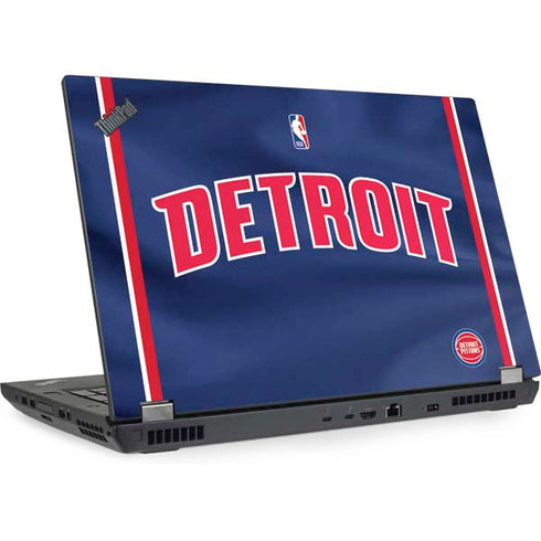 NBA Detroit Pistons Jersey Lenovo ThinkPad Skin