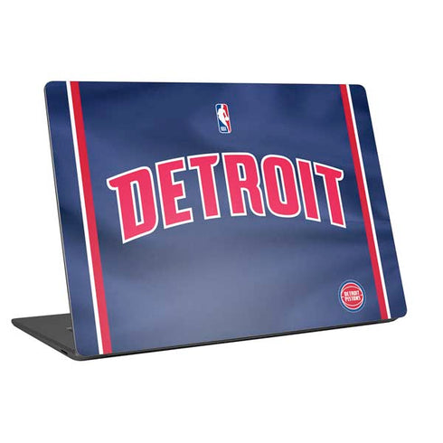 NBA Detroit Pistons Jersey Universal Laptop 15in (12.2 x 8.8in) Skin