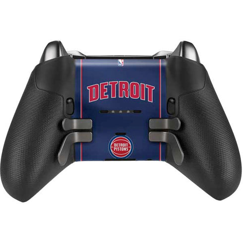 NBA Detroit Pistons Jersey Xbox Elite Wireless Controller Series 2 Skin
