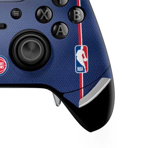 NBA Detroit Pistons Jersey Xbox One Elite Controller Skin