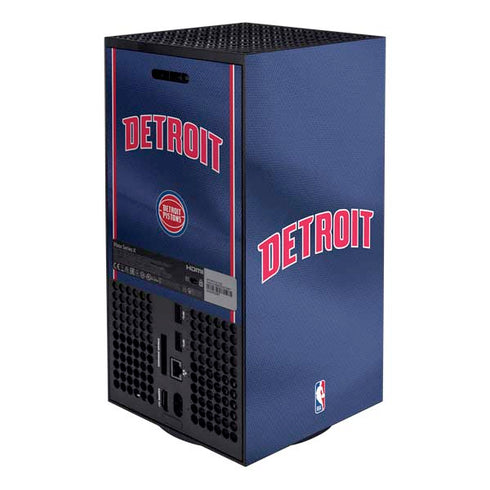 NBA Detroit Pistons Jersey Xbox Series X Bundle Skin