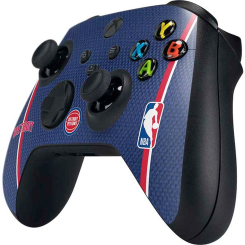 NBA Detroit Pistons Jersey Xbox Series X Controller Skin