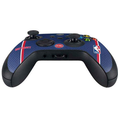 NBA Detroit Pistons Jersey Xbox Series X Controller Skin