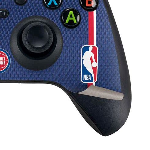 NBA Detroit Pistons Jersey Xbox Series X Controller Skin
