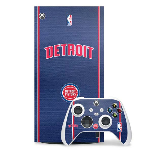 NBA Detroit Pistons Jersey XBox Series X Digital Edition Bundle Skin