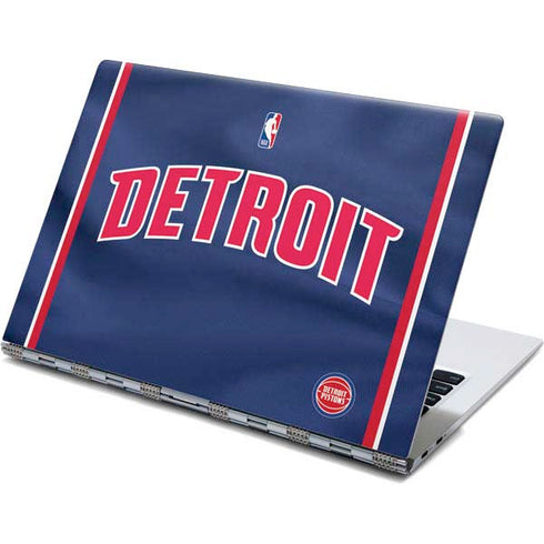 NBA Detroit Pistons Jersey Yoga 910 2-in-1 14in Touch-Screen Skin