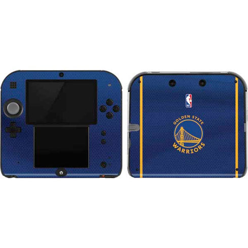 NBA Golden State Warriors Jersey Nintendo 2DS Skin