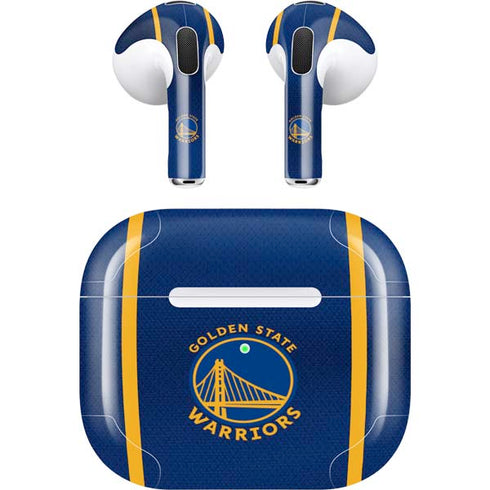 NBA Golden State Warriors Jersey Apple AirPods (3rd Gen 2021) Skin