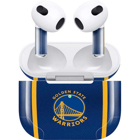 NBA Golden State Warriors Jersey Apple AirPods (3rd Gen 2021) Skin