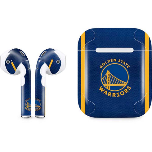 NBA Golden State Warriors Jersey Apple AirPods Skin