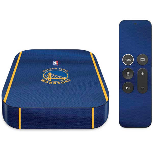 NBA Golden State Warriors Jersey Apple TV Skin