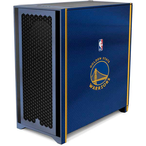 NBA Golden State Warriors Jersey Corsair 4000D Tempered Glass Mid-Tower ATX Case Skin