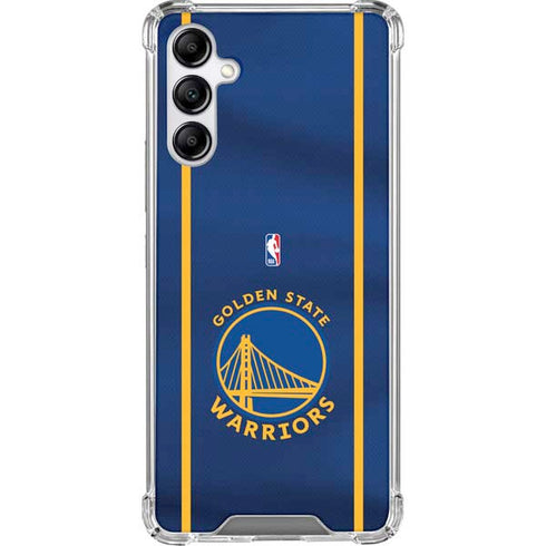 NBA Golden State Warriors Jersey Galaxy A14 5G Clear Case