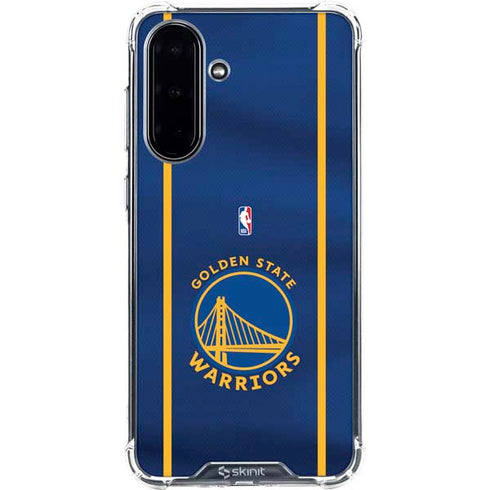 NBA Golden State Warriors Jersey Galaxy A36 5G Clear Case
