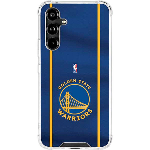 NBA Golden State Warriors Jersey Galaxy A54 5G Clear Case