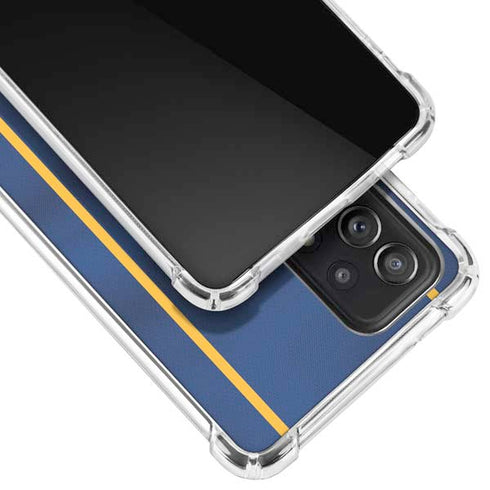NBA Golden State Warriors Jersey Galaxy A72 5G Clear Case