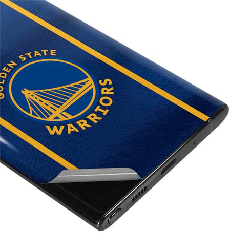 NBA Golden State Warriors Jersey Galaxy Note 10 Plus Skin