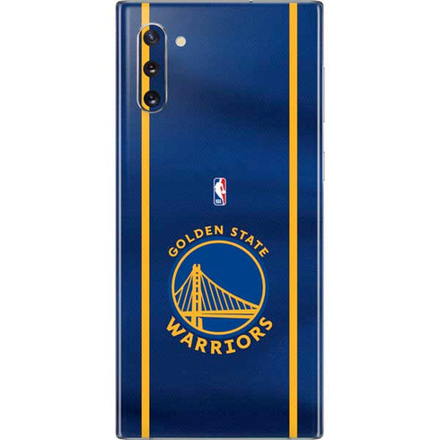 NBA Golden State Warriors Jersey Galaxy Note 10 Skin