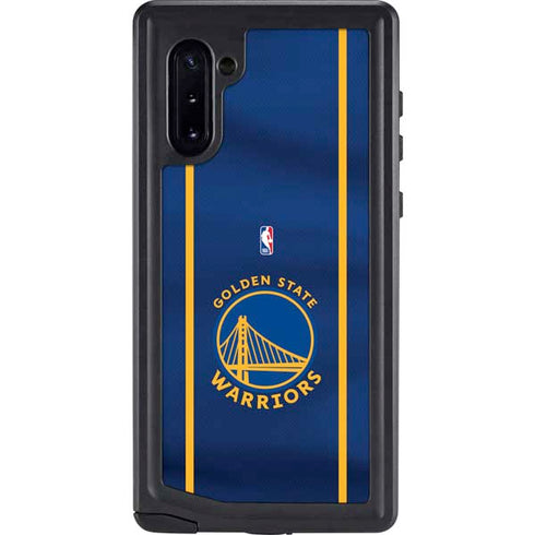 NBA Golden State Warriors Jersey Galaxy Note 10 Waterproof Case