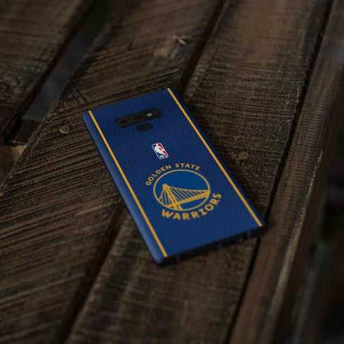 NBA Golden State Warriors Jersey Galaxy Note 9 Skin